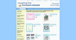 Desktop Screenshot of laughingstarmontessori.com